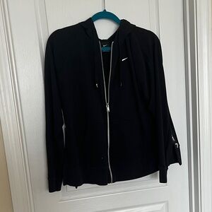 Nike Women's Black Full-Zip Hoodie
